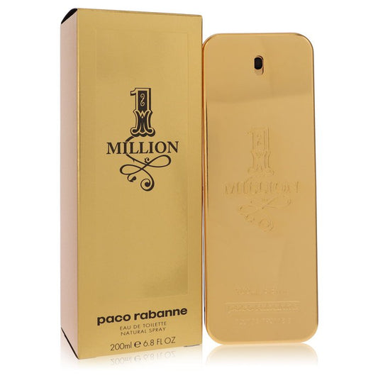 1 Million by Paco Rabanne Eau De Toilette Spray 6.7 oz for Men