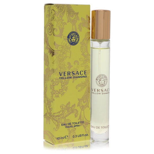 Versace Yellow Diamond by Versace Mini EDT Travel Spray .3 oz for Women